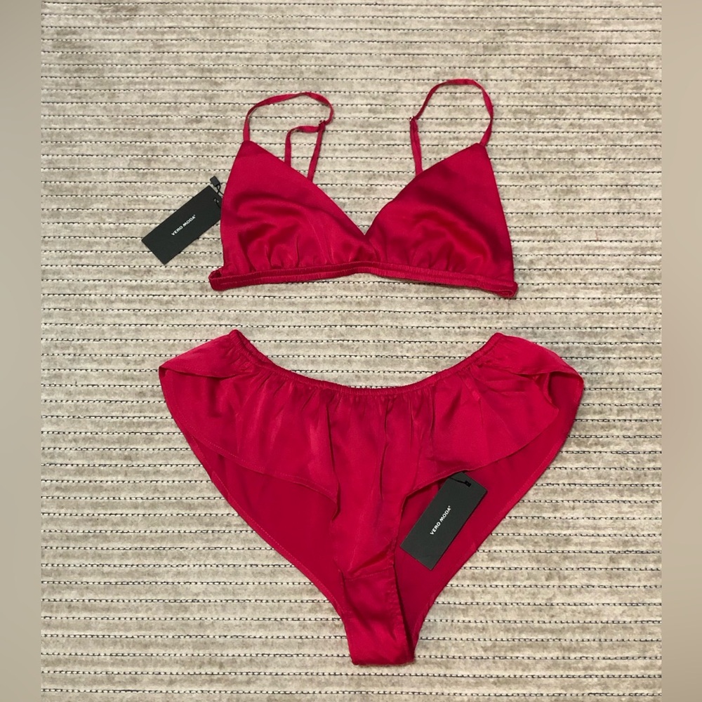 Vero Moda Fuchsia Sleepwear Set
